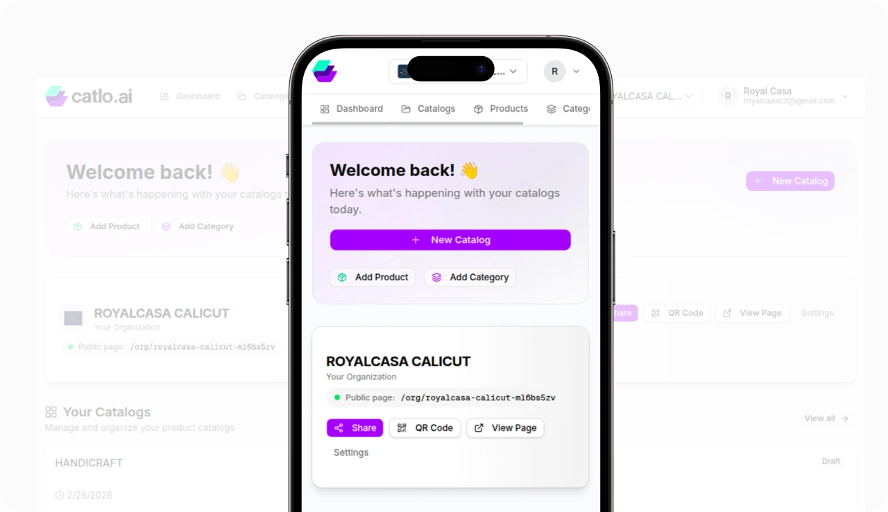 Catlo Catalog Dashboard